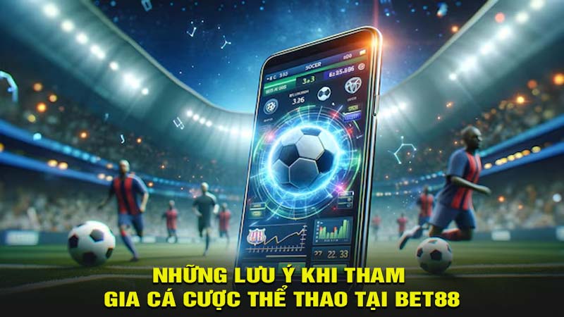 Những lưu ý khi tham gia cá cược thể thao tại bet88